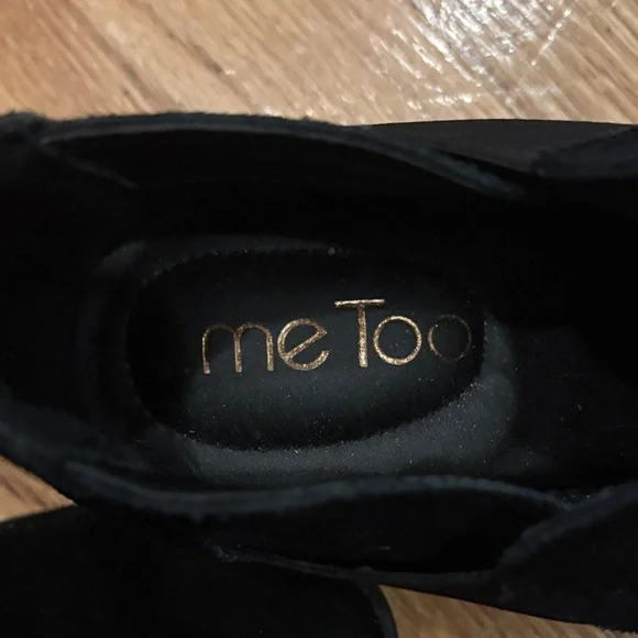 Me Too Black Ankle Booties - Picture 2 of 8